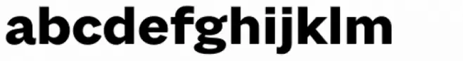 Sole Sans Extended Bold