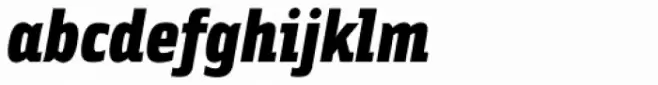 Solex Black Italic