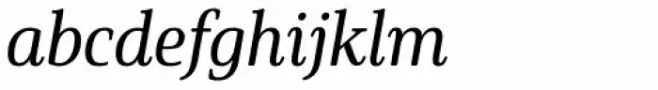 Solitas Serif Cond Medium Italic