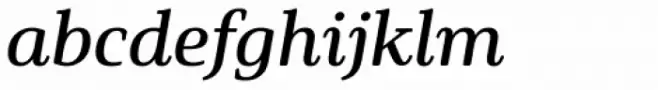 Solitas Serif Ext Demi Italic