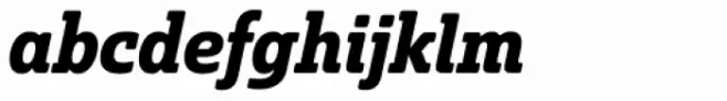 Solitas Slab Con Bold Italic
