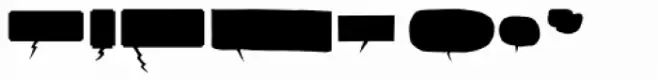 Speech Bubbles Fill-In