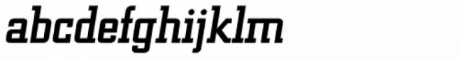 Square Slabserif 711 Pro Medium Italic