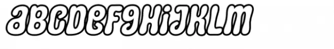Squid Junkie Outline Italic