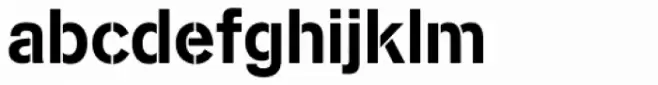 Standard CT Stencil Bold