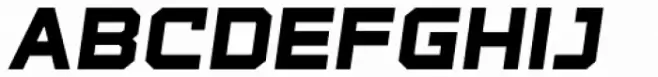 State Wide Extra Bold Italic