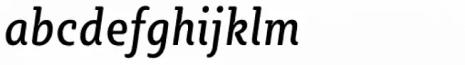 Sybilla Soft Pro Condensed Regular Italic