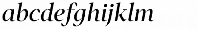 Tabac G1 Medium Italic