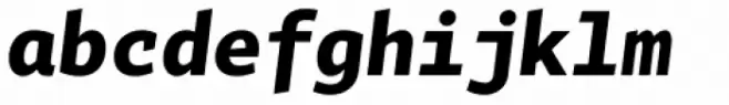 Tabac Mono Bold Italic