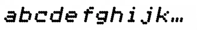 Tabloid Dot M FatSlant