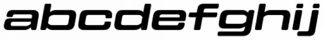 Tactic Round Extra Extended Bold Italic