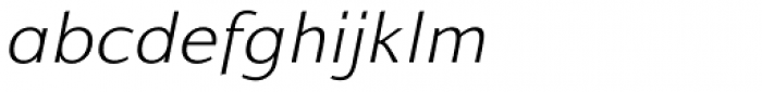 Talis SemiComp ExtraLight Italic