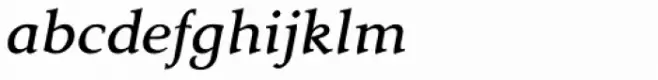 Tarocco OSFOT Medium Italic