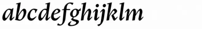 Teramo Headline Medium Italic