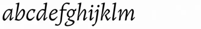 Teramo Text Book Italic