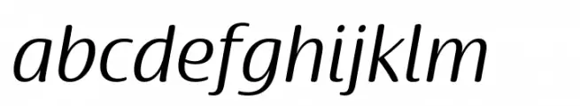 Terfens Gothic Extended Regular Italic
