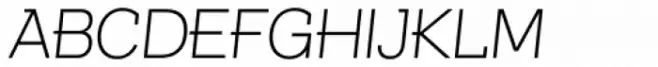 Texicali S Extra Light Italic