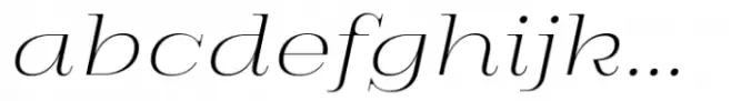Thawilak Serif Extra Light Italic