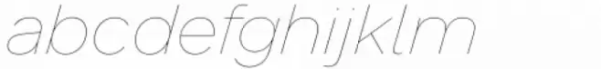Toboggan Thin Italic