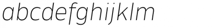 Tosia Thin Italic