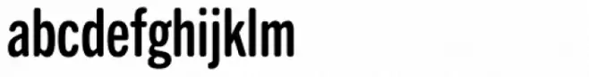 Trade Gothic Next Soft Rounded Pro Compressed Bold