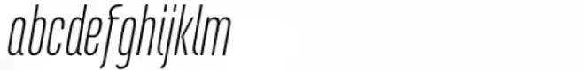 Tremendo Skinny Light Italic