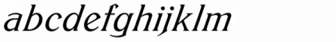 Trieste EF Medium Italic