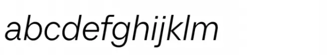TT Neoris Light Italic
