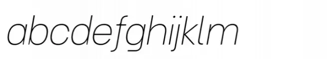 Turnkey Thin Italic