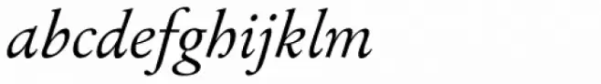 Tyma Garamont Italic