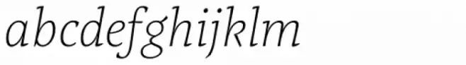 Tzimmes Thin Italic