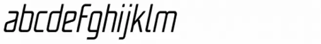 UNicod Sans Condensed Light Italic