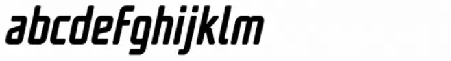 UNicod Sans Condensed Medium Italic