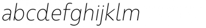 Urbani Ultra Light Italic