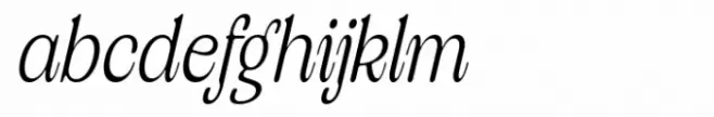 Valverde Rounded Condensed Light Italic