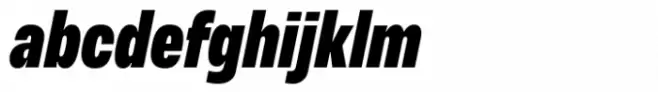 Variera Black Italic
