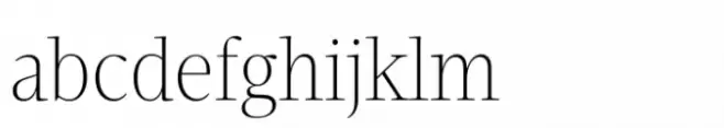 Velino Condensed Headline Thin