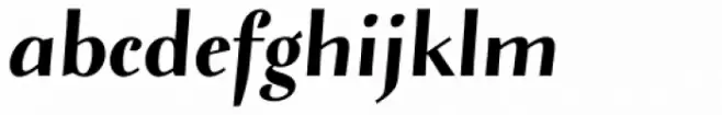 Verger Sans Bold Italic