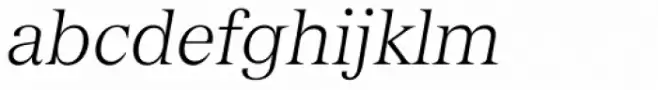 Versailles 46 Light Italic