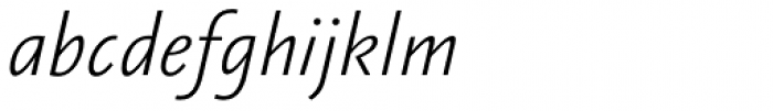 Vianova Sans Pro Light Italic