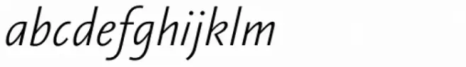Vianova Sans Pro Light Italic