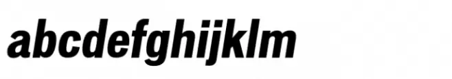 Vonnes Condensed Black Italic