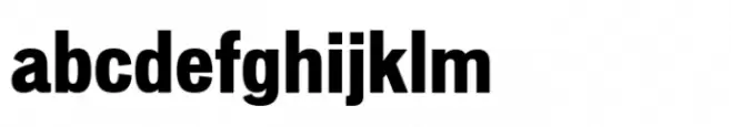 Vonnes Condensed Black