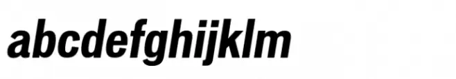 Vonnes Condensed ExtraBold Italic