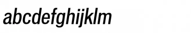 Vonnes Condensed Medium Italic