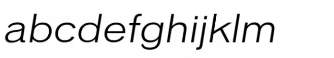 Vonnes Extended Light Italic