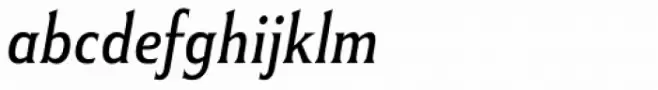Winsel Condensed Book Italic
