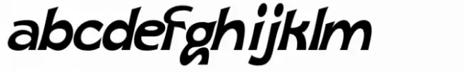 Wolfie Font Family Light Ultra Condensed Italic
