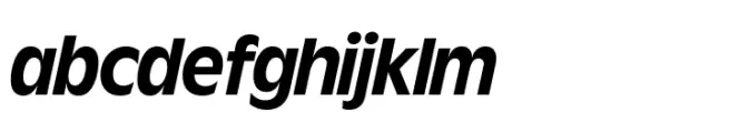 Wordmark Display Semi Bold Condensed Italic