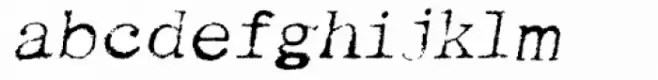 Writing Machine Badkeys One Oblique